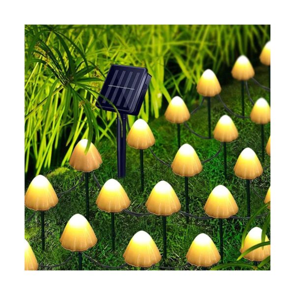 30 luces solares de hongos 8 modos de luces de hadas al_1