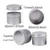 30 latas de metal para velas de 4 oz recipientes de