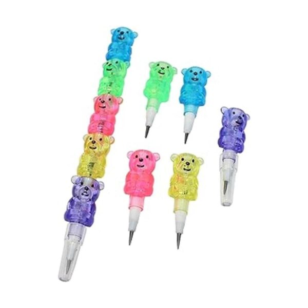 30 lápices apilables de plástico lápices de colores 5 en_2