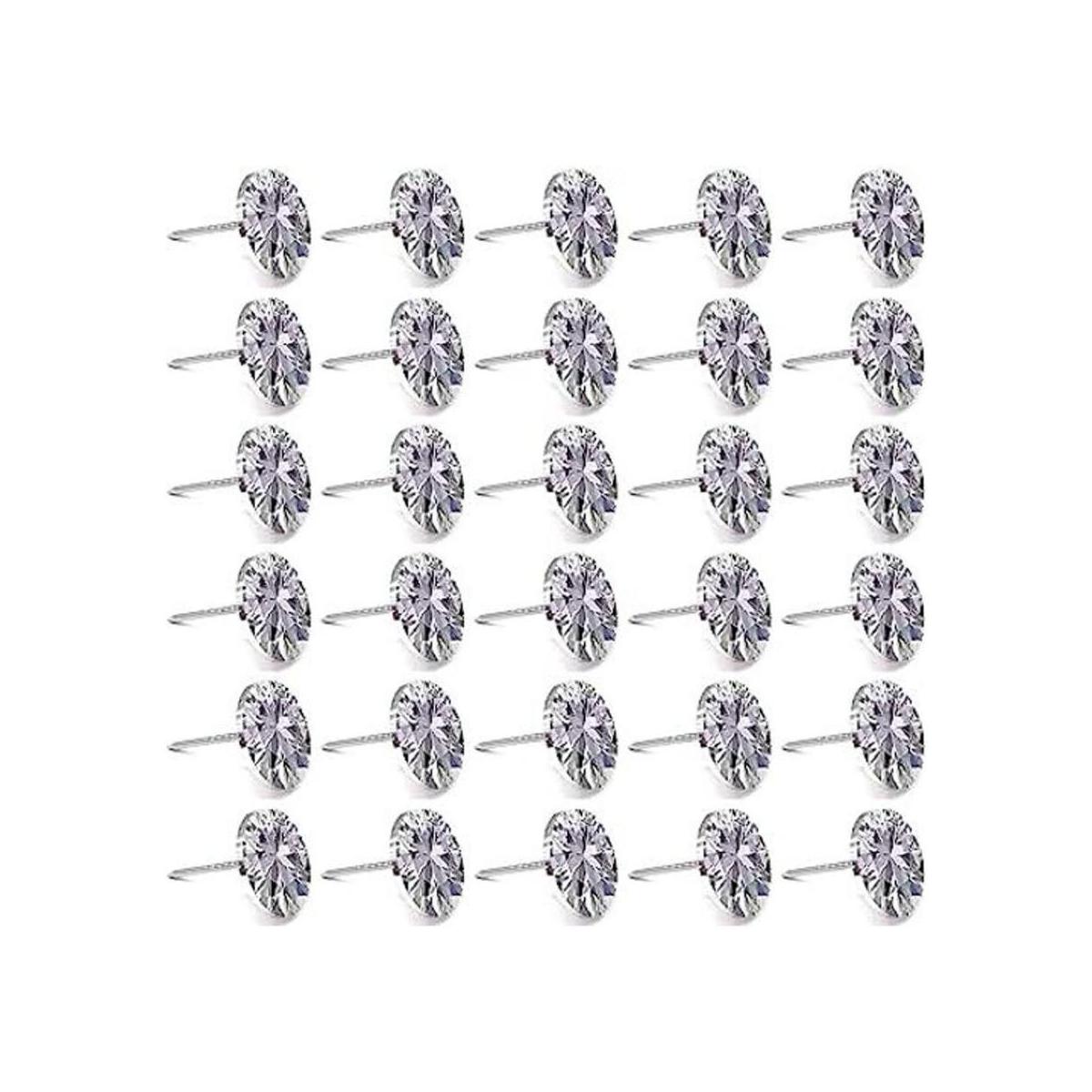 30 piezas de 0.984 in de diamantes de imitación de coser