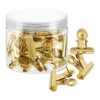 30 piezas de alfileres de pulgar con clips tachuelas de_1
