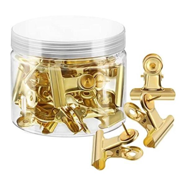 30 piezas de alfileres de pulgar con clips tachuelas de_1