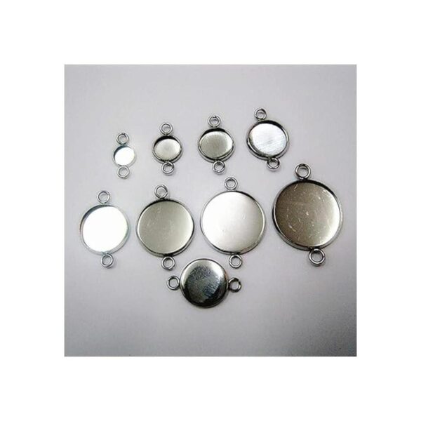 30 piezas de 0.709 in en blanco colgante bandeja base_3