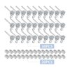 30 pendientes de acero inoxidable con diamantes de