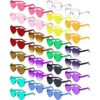 30 pares de gafas de sol sin montura en forma de corazón_1