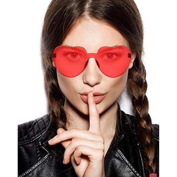 30 pares de lentes de sol en forma de corazón sin montura_5