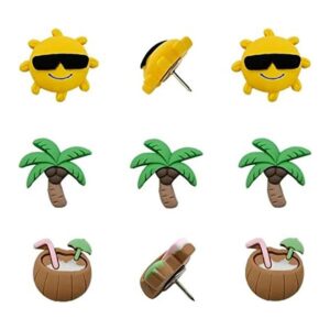 30 piezas de chinchetas lindas para decoración del sol de