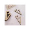 30 piezas de madera pendientes en blanco accesorios de