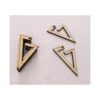 30 piezas de madera pendientes en blanco accesorios de