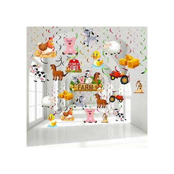 30 piezas de decoración de remolinos colgantes para_1