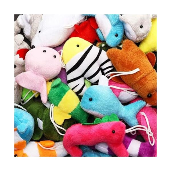 30 piezas de mini criaturas marinas juguetes de peluche_2