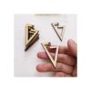 30 piezas de madera pendientes en blanco accesorios de