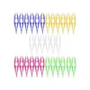 30 pinzas de plástico 5 colores surtidos para_1