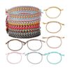 30 pulseras de la amistad pulsera trenzada tejida hecha a_1