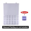 30 rejillas grandes de almacenamiento de pintura de