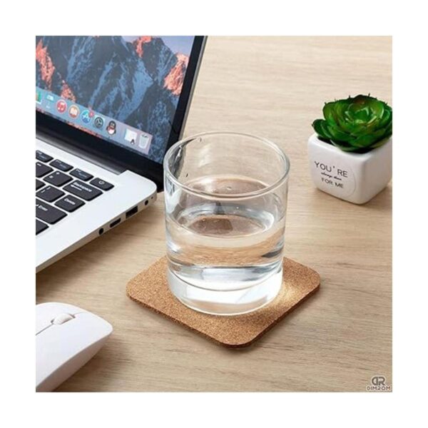 30 posavasos de corcho para bebidas absorbentes posavasos