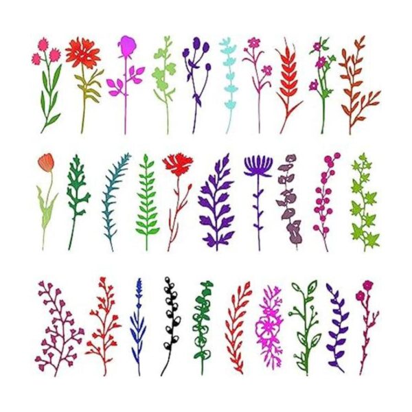30 troqueles de flores para hacer tarjetas troqueles de
