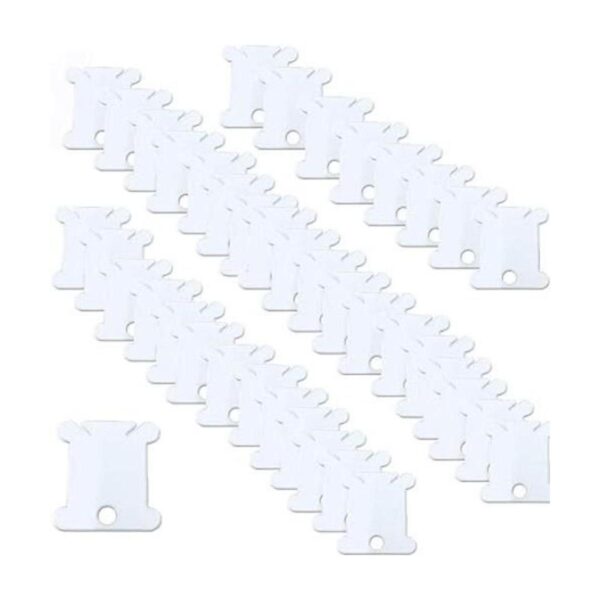 300 bobinas de hilo dental de plástico para cruz de hilo