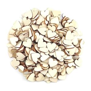 300 piezas de 0.8 pulgadas de madera sin terminar