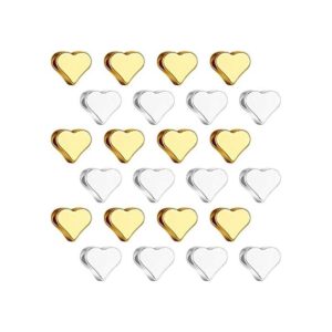 300 cuentas de corazón cuentas espaciadoras de corazón