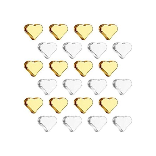 300 cuentas de corazón cuentas espaciadoras de corazón
