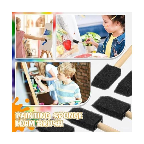 300 pinceles de esponja de 1 pulgada para pintar con