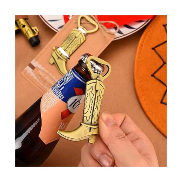 30PCS Cowboy Boots Bottle Openers Wedding Favors Baby
