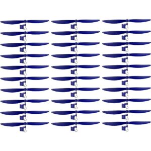 30Pack 6 plástico Hélice con eje de acero y montura de_1