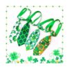 32 collares de perro del día de San Patricio con lazos_5