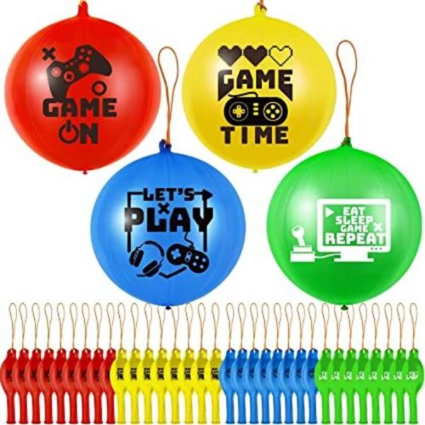 32 globos de perforación de videojuegos pixelados bolas_1