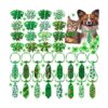 32 collares de perro del día de San Patricio con lazos_1
