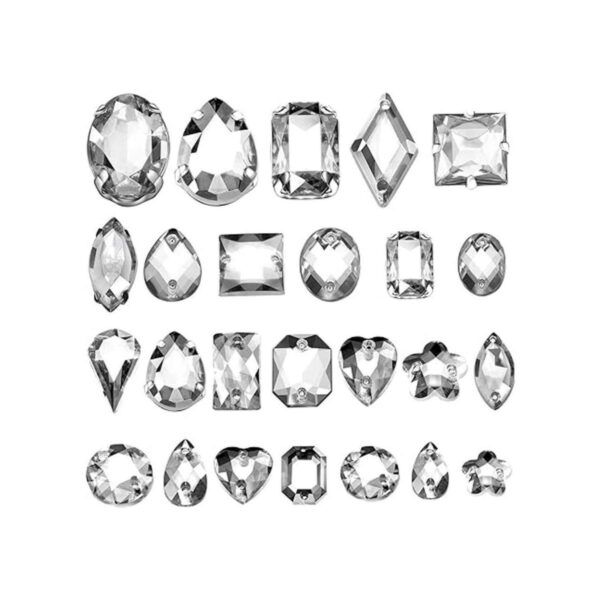 320 piezas de diamantes de imitación para coser con