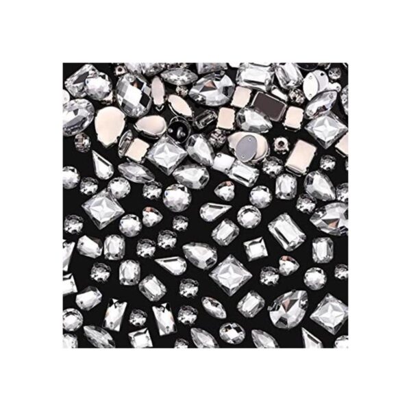 320 piezas de diamantes de imitación para coser con