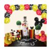 33 globos de fiesta de Mickey de 12 pulgadas de látex de_3