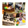 35 piezas de accesorios de juego de simulación de cocina
