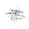 3500pcs Acero Inoxidable Cabeza Pines Finos Satén Pin