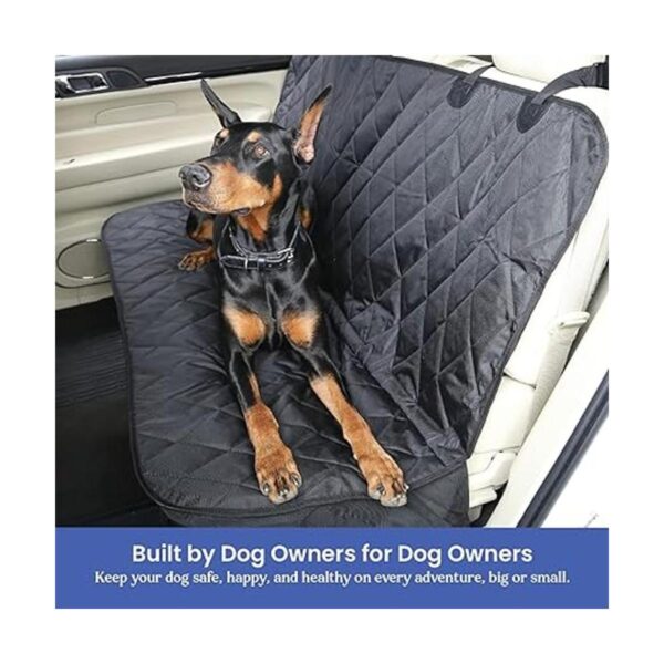 4Knines Dog Seat Cover Without Hammock for Cars SUVs and_3