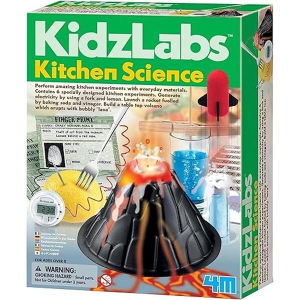 4M Kitchen Science Kit DIY Chemistry Experiment Lab Stem_1