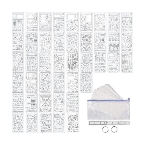 48 plantillas de planificador de diario plantilla de
