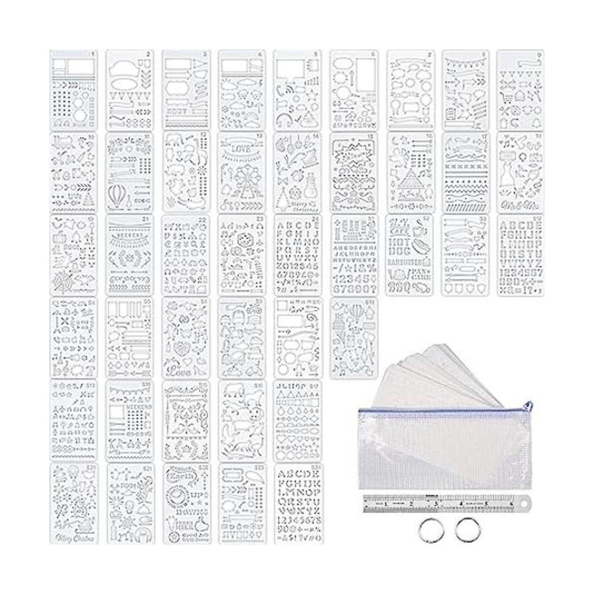 48 plantillas de planificador de diario plantilla de