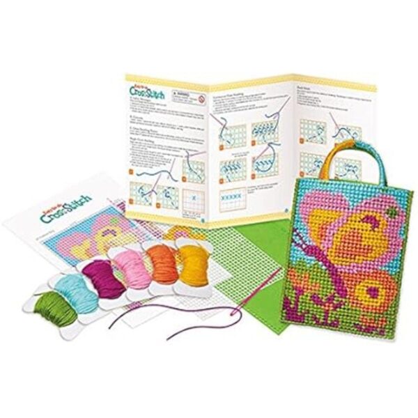4M Toysmith kit de punto de cruz multicolor para niños_4