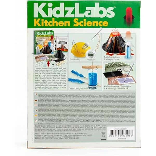 4M Kitchen Science Kit DIY Chemistry Experiment Lab Stem_3
