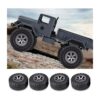 4pcs RC Crawler neumáticos goma Grappler neumáticos rueda_4