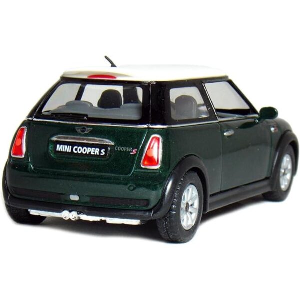 5 Mini Cooper S escala 128 verde de Kinsmart_2