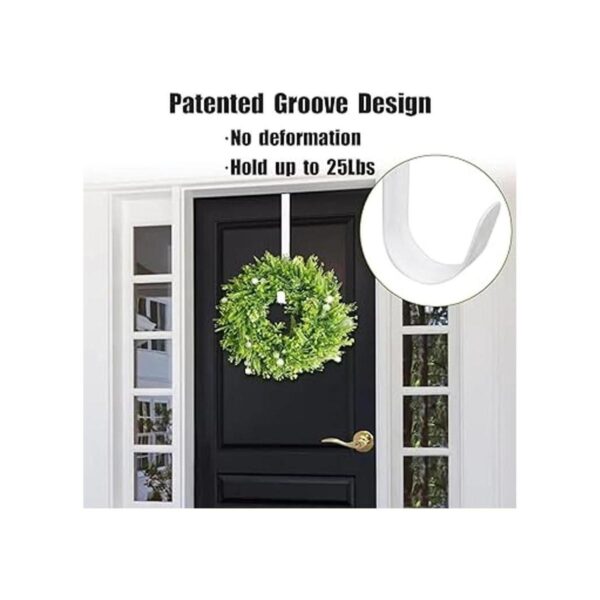5 Pack 1215 Wreath Hanger for Front Door Large Wreath_5