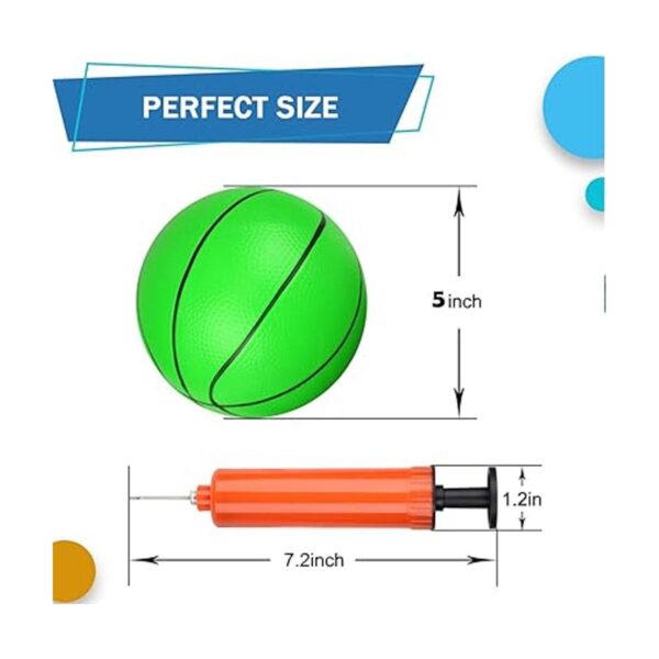 5 INCH PVC Mini Basketball for Indoor Basketball Mini_2