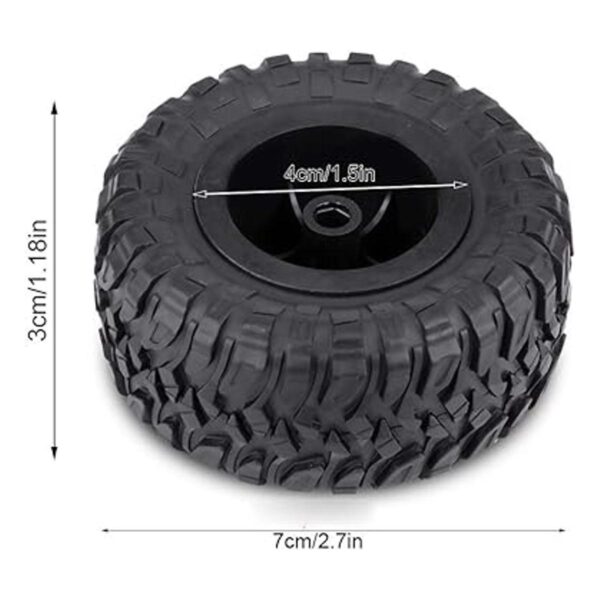 4pcs RC Crawler neumáticos goma Grappler neumáticos rueda_2