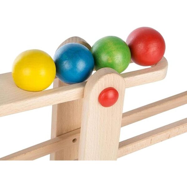 5 bolas redondas de madera de 2.75 pulgadas esferas de