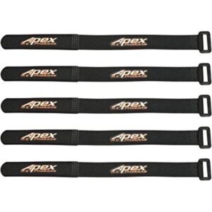 5 Unidades 16 mm x 200 mm de correas para Lipo batería o_1