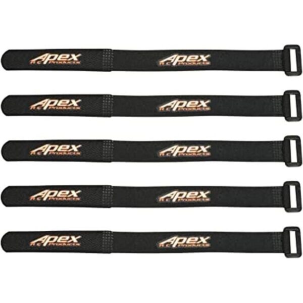 5 Unidades 16 mm x 200 mm de correas para Lipo batería o_1